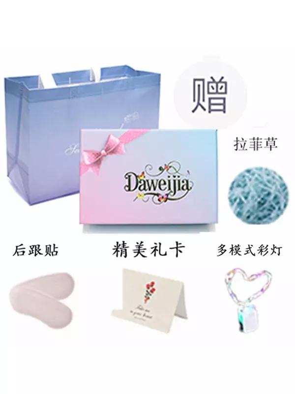 Домашние тапочки Dawei's House с закрытым носком для женщин синие, цвет Blue