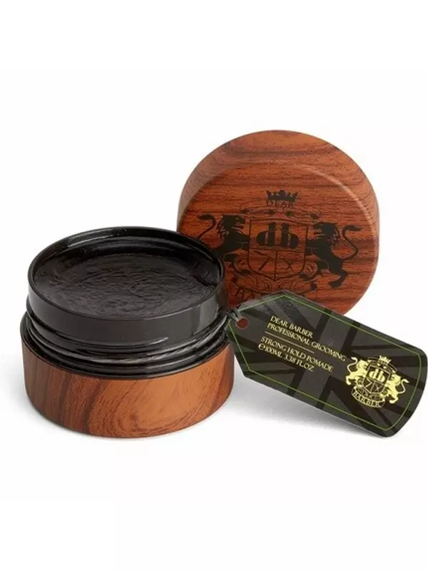 Мужская помада для укладки волос сильной фиксации и блеска, 100 мл, Dear Barber