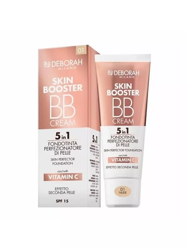 Deborah Milano BB-крем-бустер для кожи с витамином С SPF 15 30 мл 01 телесный