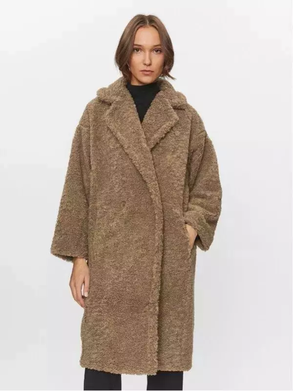 Шуба стандартного кроя Deha, коричневый
