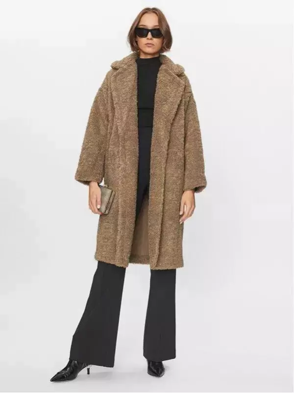 Шуба стандартного кроя Deha, коричневый