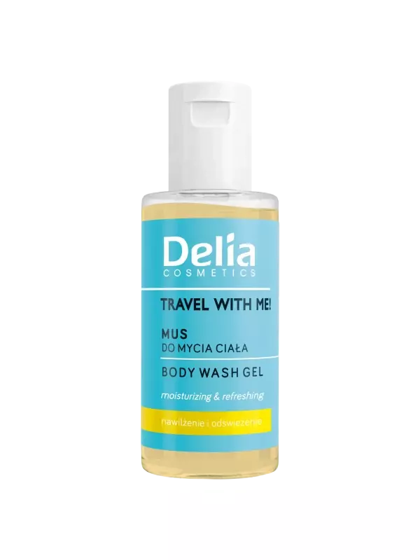 Очищающий мусс для лица Delia Travel With Me, 50 мл