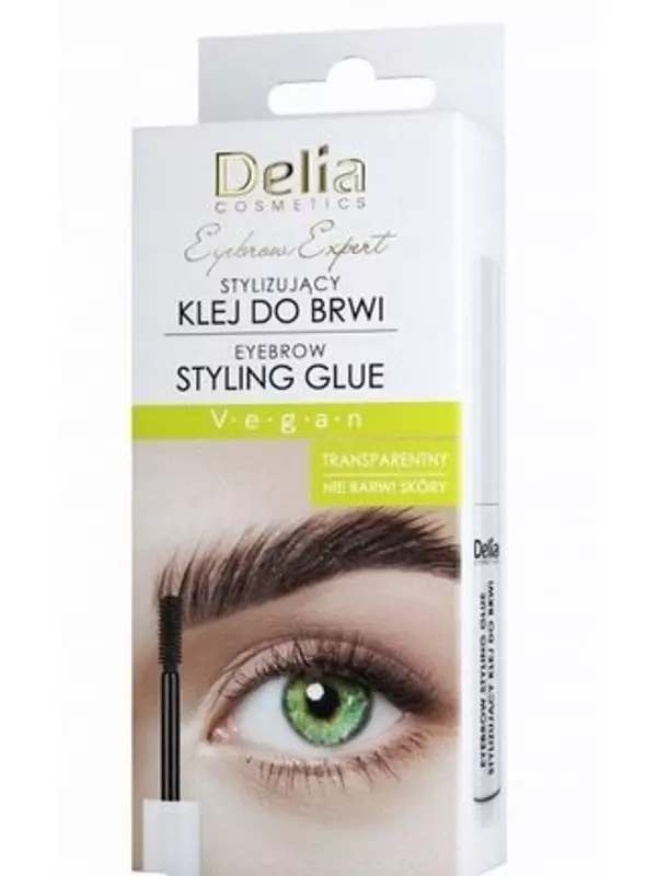 Delia Прозрачный клей для укладки бровей 5г Delia Cosmetics