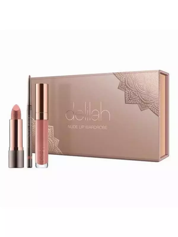 Nude Lip Wardrobe Collection Kit Набор для макияжа губ