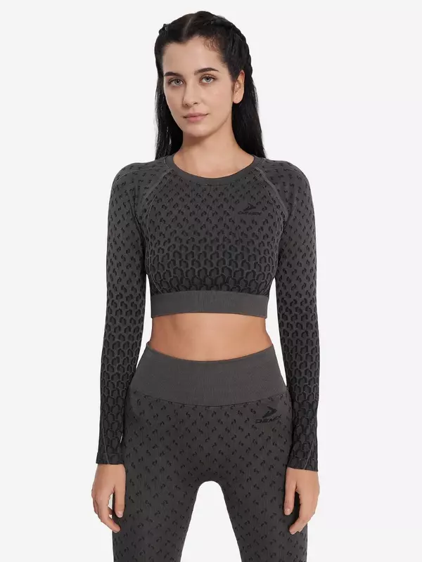 Лонгслив женский, Черный