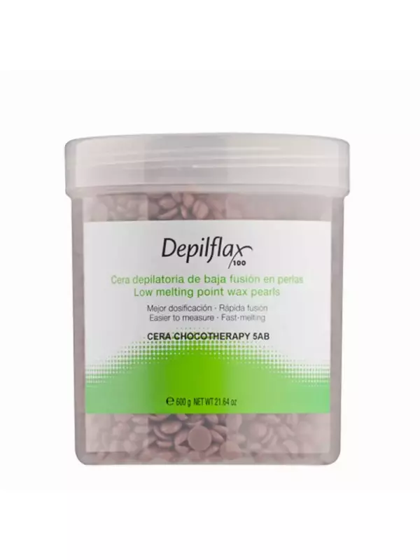 DEPILFLAX 100 Воск горячий в гранулах, шоколадный 600 г