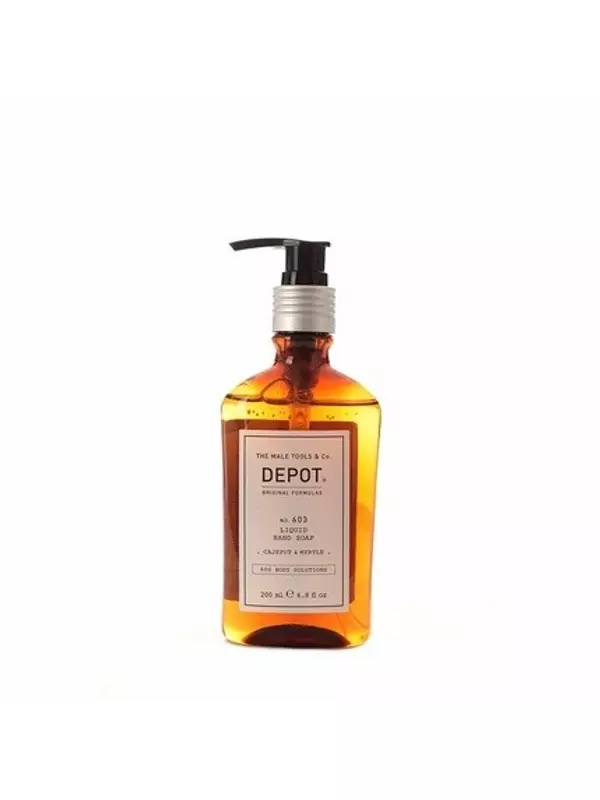 №603 Жидкое мыло для рук «Каепут и мирт», 250 мл, Depot