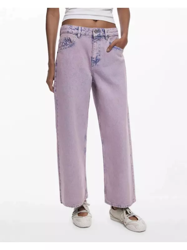 Женские джинсовые кюлоты Desigual, сиреневый