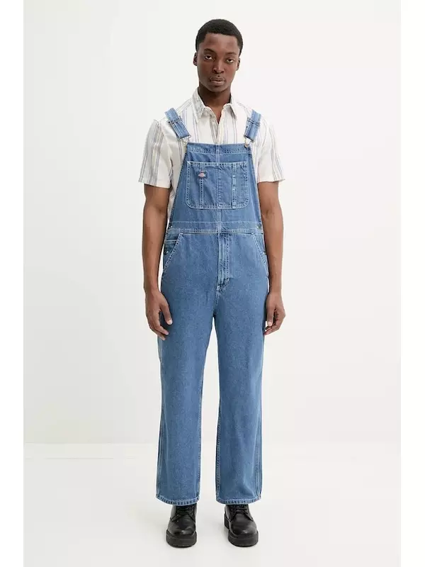 Джинсовые комбинезон Dickies, синий
