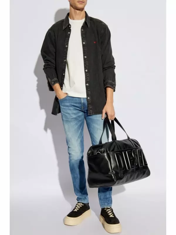 Джинсы D-Strukt 2019 года Diesel, синий