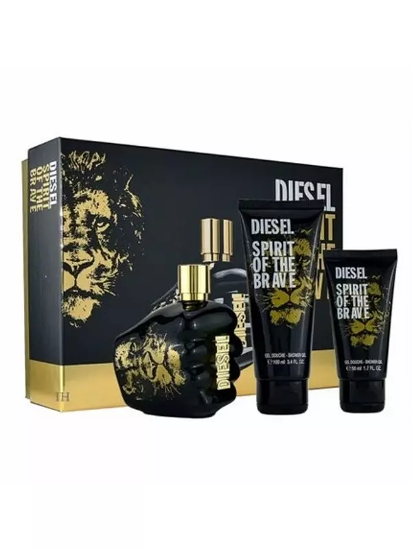 Diesel Spirit of the Brave 125 мл туалетная вода и гель для душа 100 мл и гель 50 мл