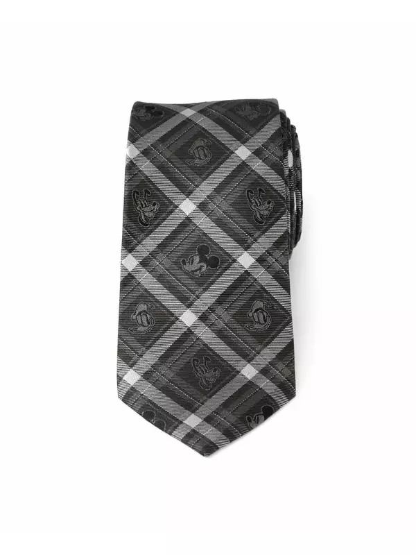 Мужской клетчатый галстук «Микки и друзья» Disney