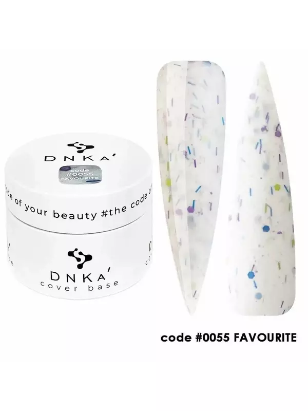 Цветная база DNKa Cover Base № 0055 Фаворит, 30 мл