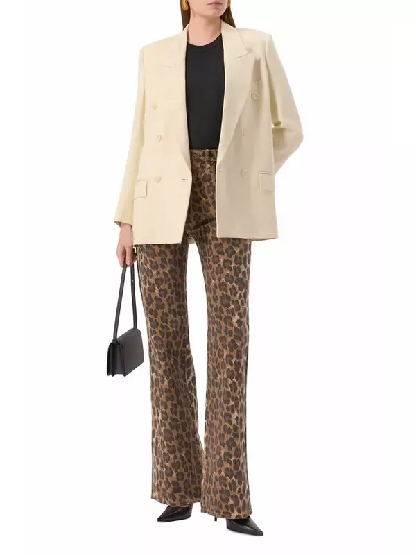 Жакет из вискозы и льна Dondup