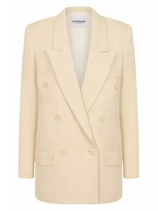 Жакет из вискозы и льна Dondup
