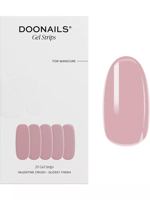 УФ-лак для ногтей Doonails UV Gel Strips Valentine Crush