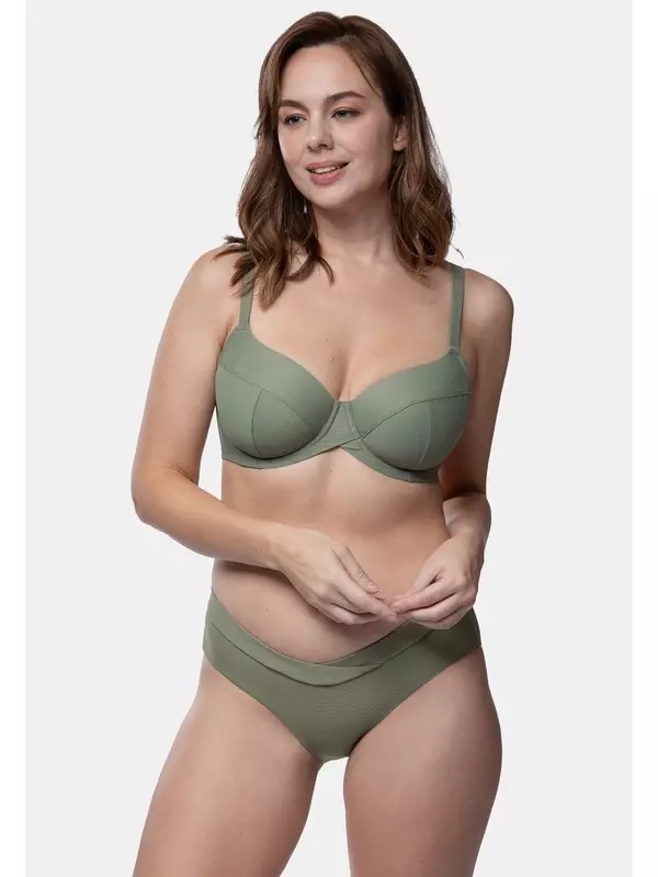 Верх бикини DORINA, зеленый