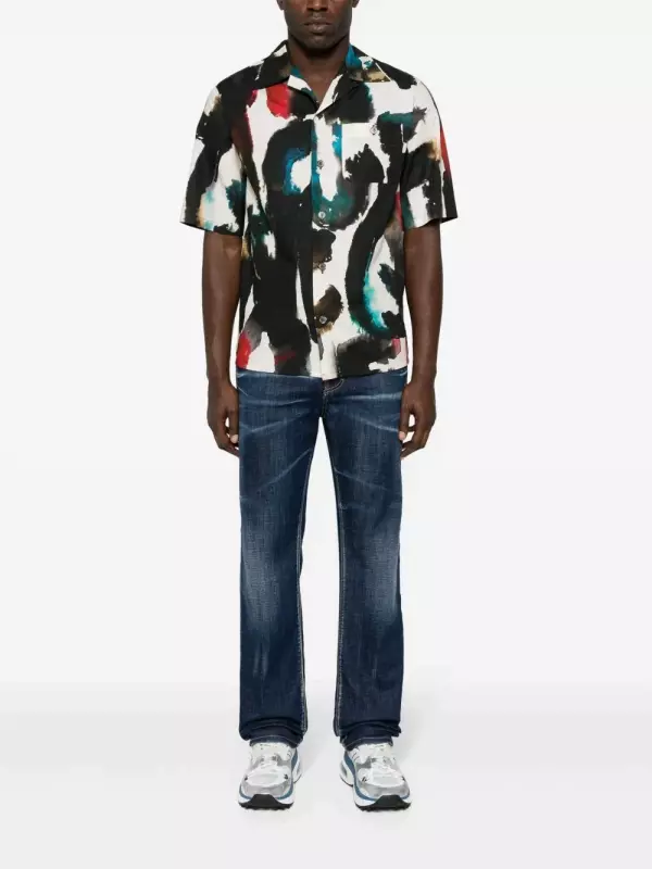 Джинсы скинни средней посадки DSQUARED2, синий