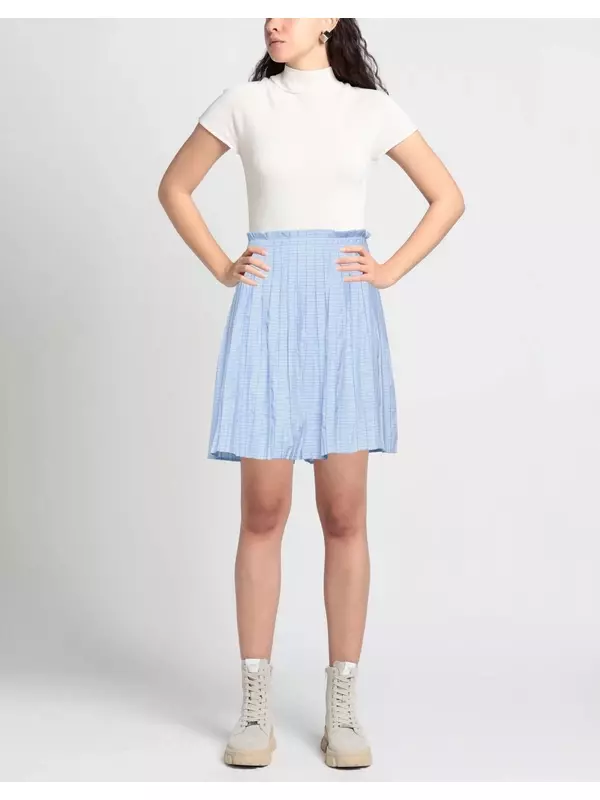 Юбка-мини Dx Collection, светло-голубой