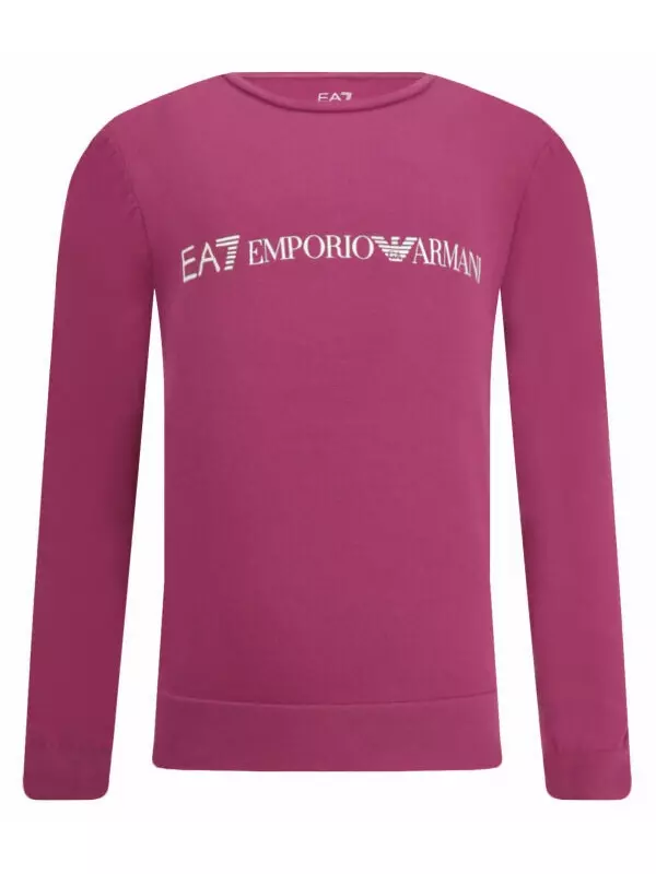 Толстовка Ea7 Regular Fit, фиолетовый