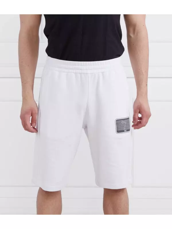 Шорты мужские Ea7 с резинкой, белый