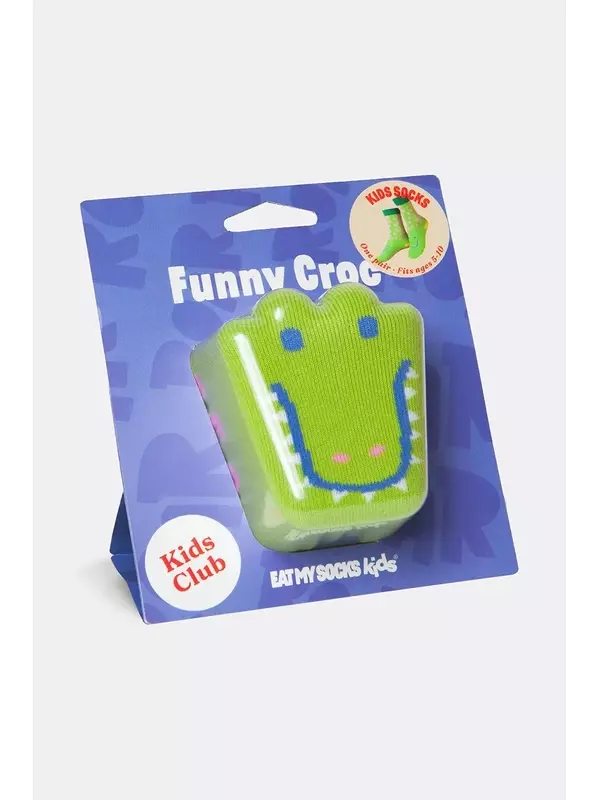 Носки Hungry Crocodile Kids Eat My Socks, мультиколор