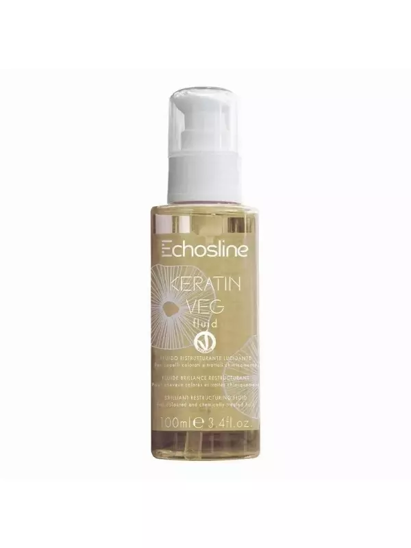 Echosline, Кератиновая восстанавливающая сыворотка для волос, 100 мл