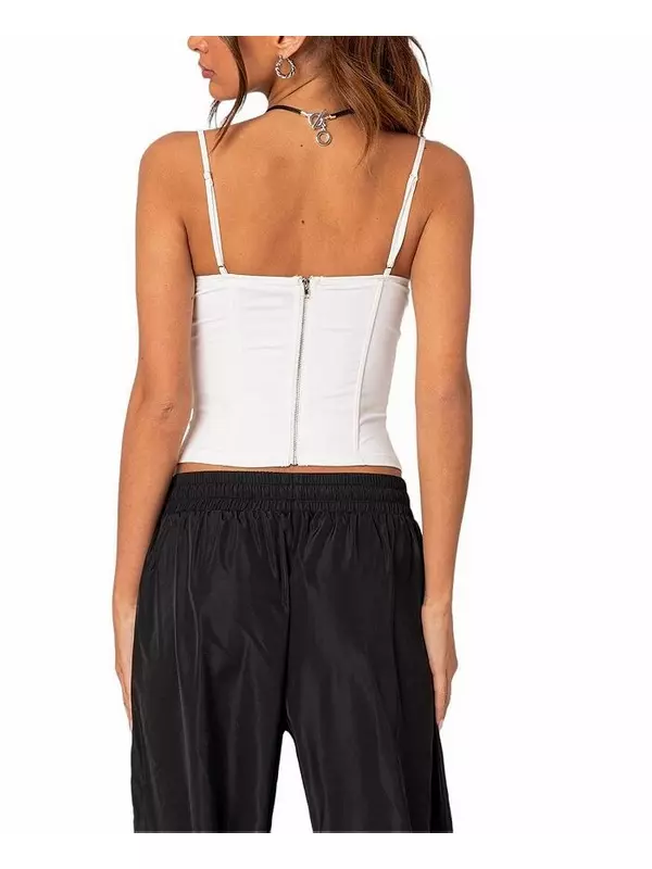 Корсет Edikted Juno, белый