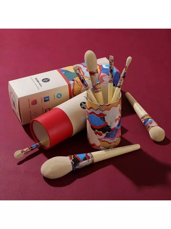 Набор из 7 кистей для макияжа, модель Fresher Eigshow Beauty