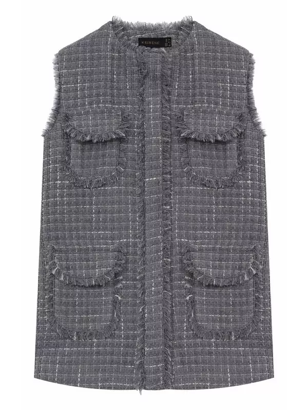 Твидовый жилет EIRENE