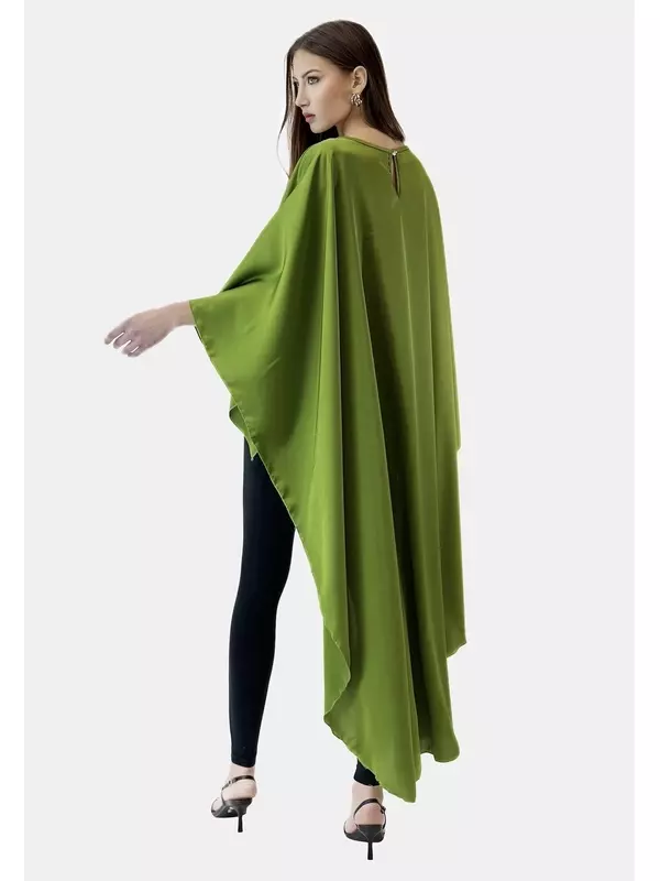 Пончо ABAYA ABAYA Elara, зеленый