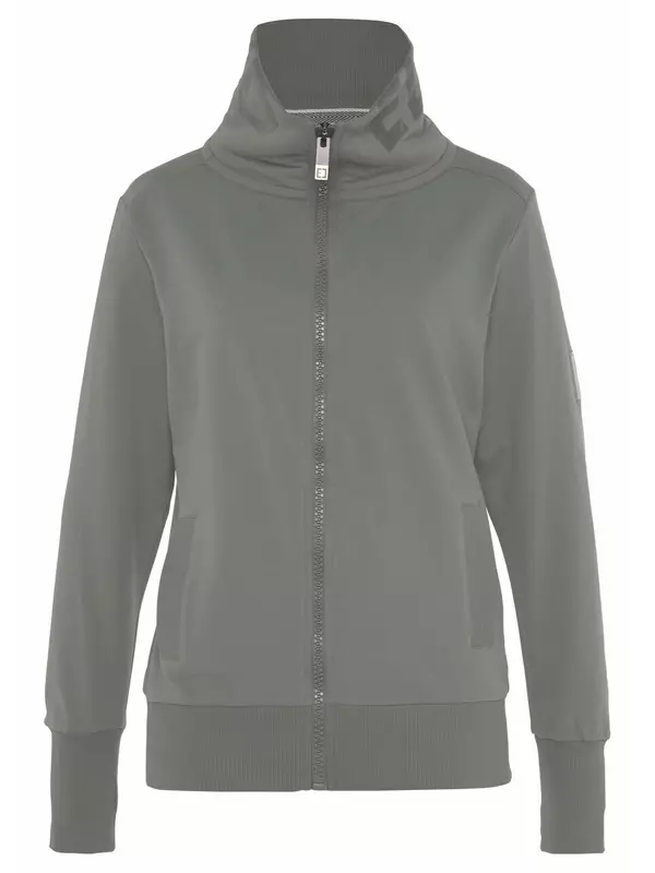 Худи на молнии Elbsand, цвет Smoke Grey