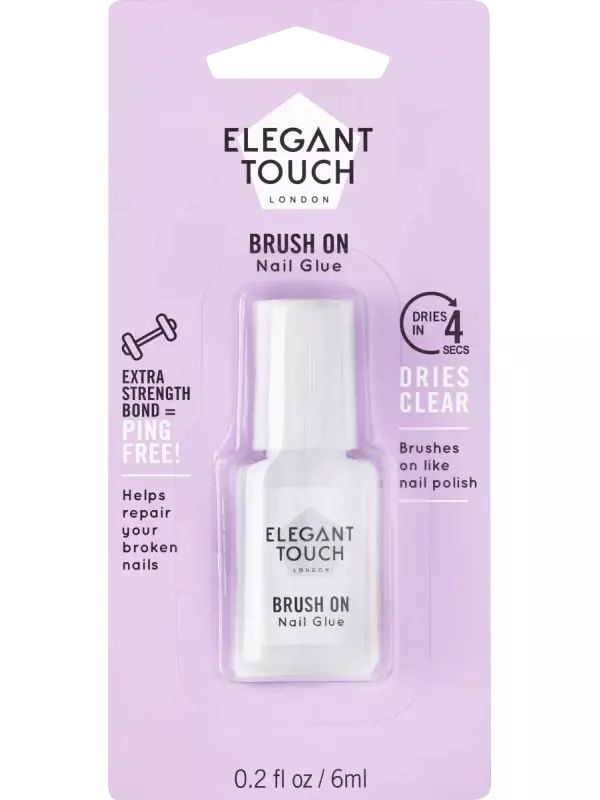 Клей для ногтей Brush On Nail Glue 6 мл Elegant Touch
