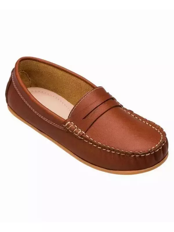 Мокасины JP для малышей и мальчиков Elephantito, коричневый