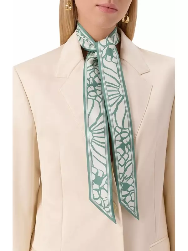 Шелковый шарф-твилли Elie Saab