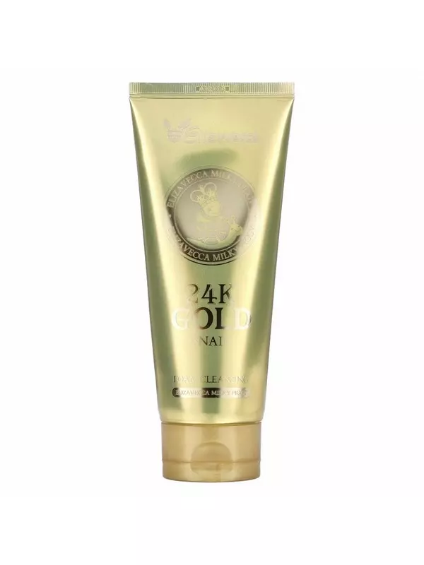 Elizavecca, Milky Piggy, очищающая пенка с муцином улитки и 24k золотом, 180 мл (6,09 жидк. унций)