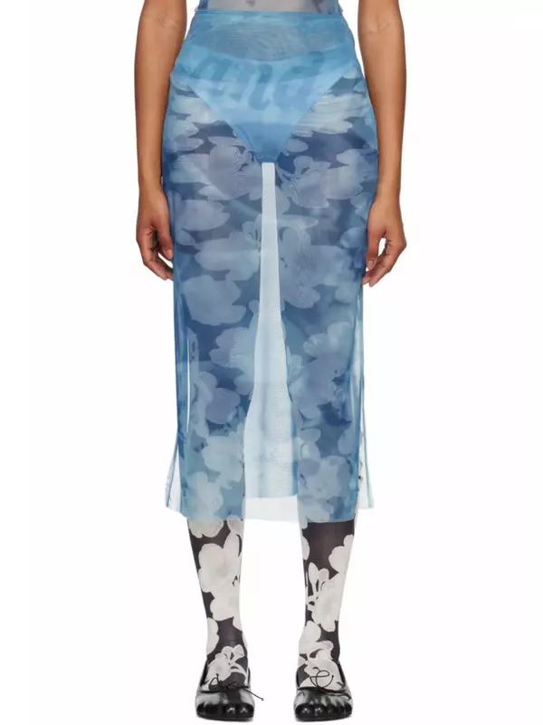 Графическая макси-юбка Elliss, мультиколор