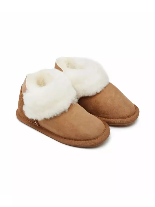 Угги детские Emu Australia Watson с овечьей шерстью, коричневый