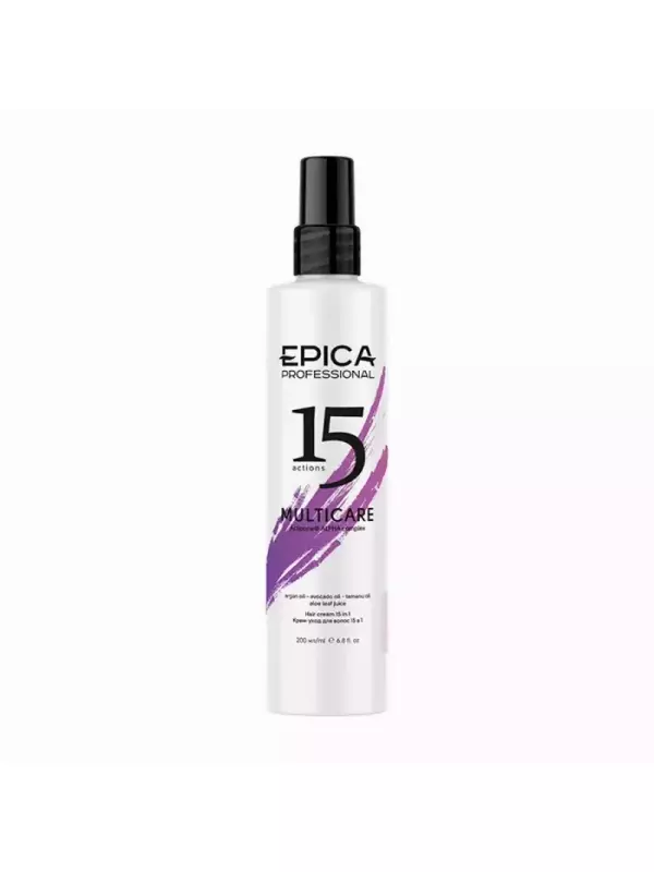 EPICA PROFESSIONAL Крем-уход несмываемый для волос 15 в 1 с комплексом Actipone® ALPHA / Total Care Multi Care 200 мл