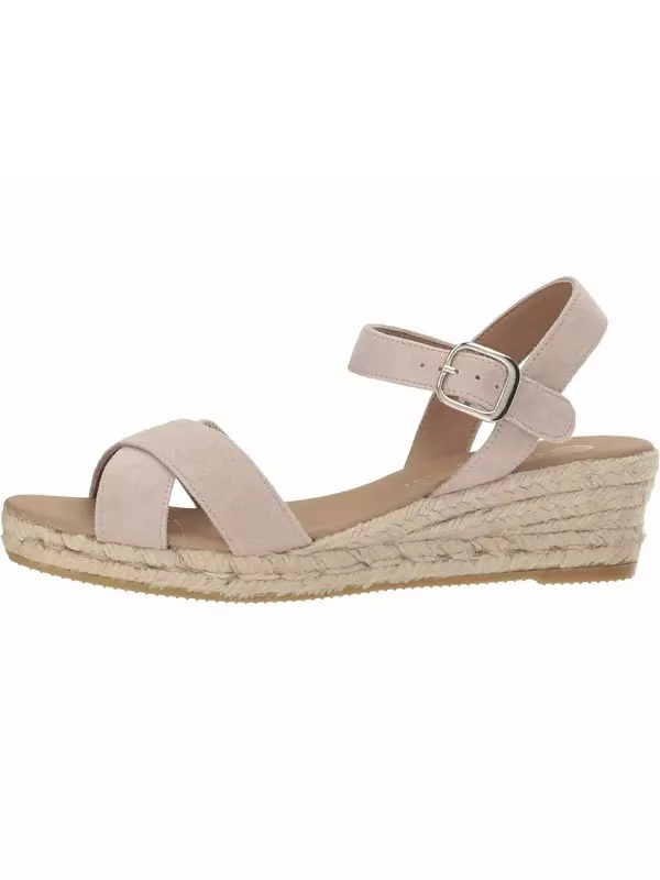 Женские эспадрильи Ashley на клинье в бежевом цвете Eric michael