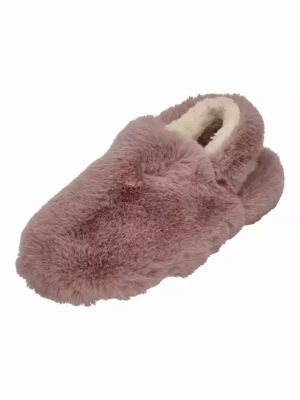 Тапочки Espadrij l'orginale ELASTIQUE FURRY, розовый