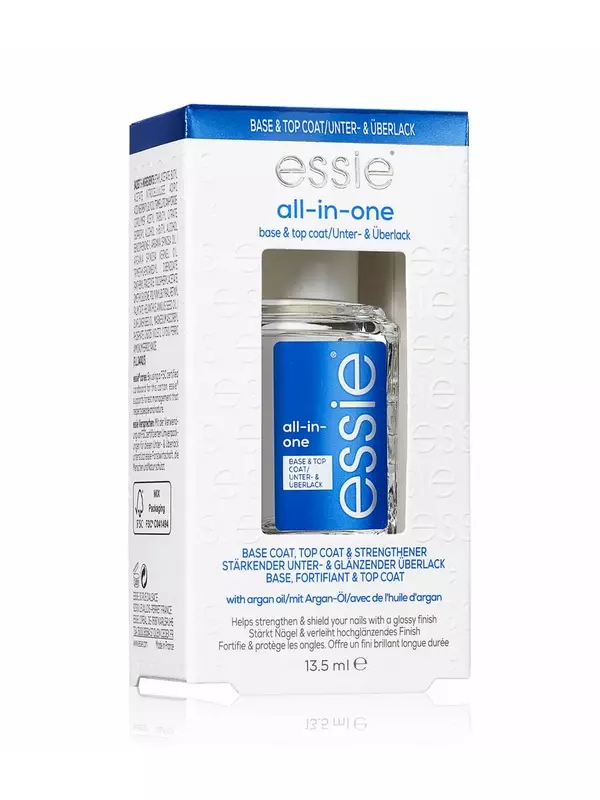 База для ногтей и верхнее покрытие essie All in One, 13.5 ml