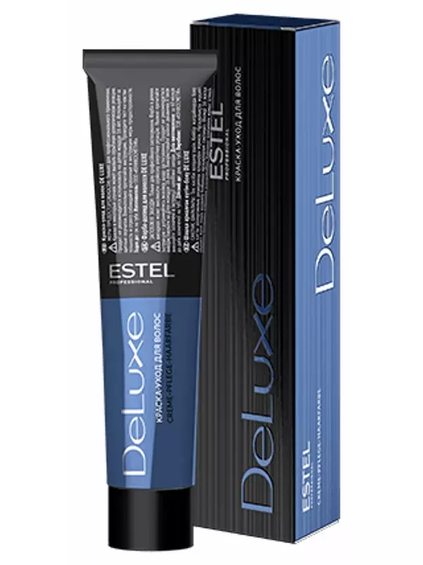 ESTEL De Luxe High Blond краска-уход для волос, 116 пепельно-фиолетовый блондин ультра, 60 мл