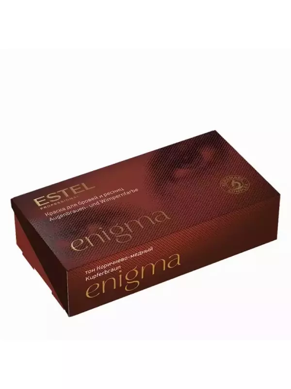 ESTEL PROFESSIONAL Краска для бровей и ресниц, коричнево-медный / Enigma