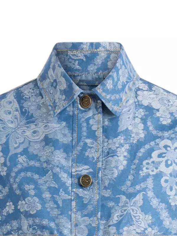 ETRO джинсовая куртка, синий