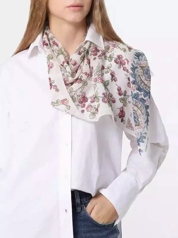 Платок шелковый