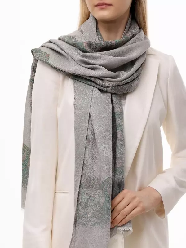 Палантин из модала и хлопка