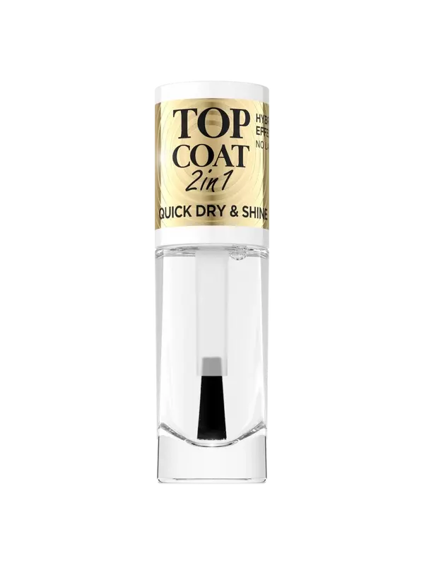 Верхнее покрытие и сушка для ногтей 2в1, 8 мл Eveline Cosmetics