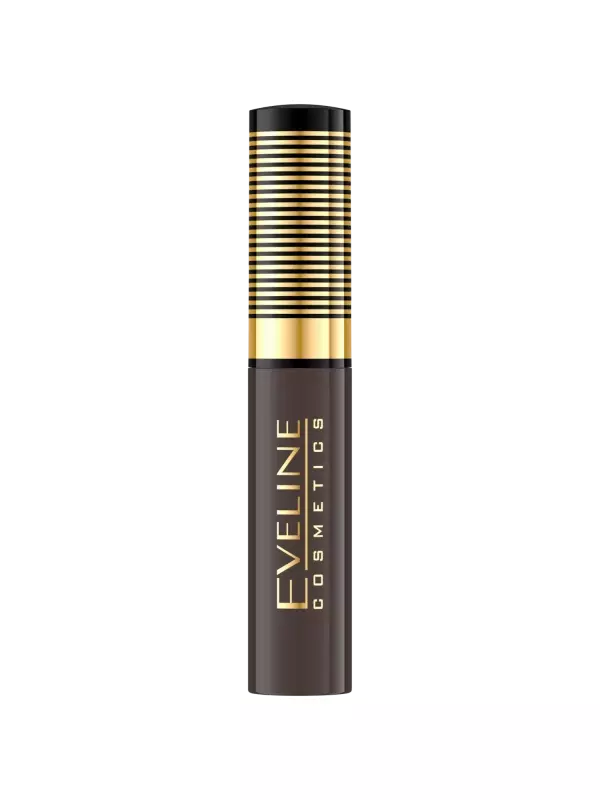 Темная тушь для бровей Eveline Cosmetics Brow & Go!, 6 мл