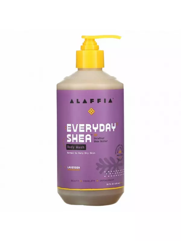 Everyday Shea, Гель для душа, лаванда, 475 мл (16 жидк. унций)